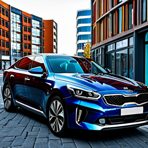 Home 28 Prompt 1: Kia K5 - Dynamic Urban Presence**