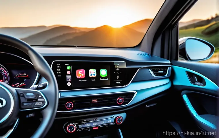 기아 모닝의 실내 편의 사양 - **Prompt 1: Premium Comfort and Ventilated Seating**
    "A realistic, high-definition image of the ...