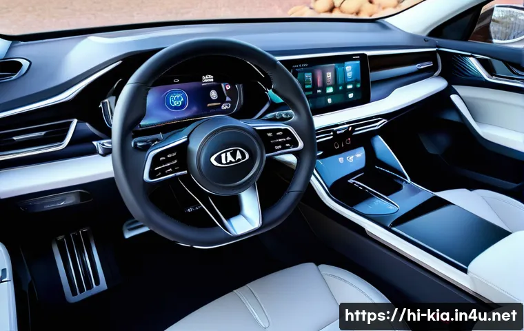 기아 EV9 내부 디자인 관련 이미지 1